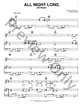 All Night Long piano sheet music cover